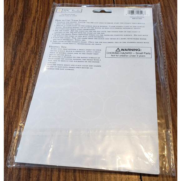 Christmas Expressions Ornaments Clear Stamp Set by TPC Studio - Picture 3 of 4